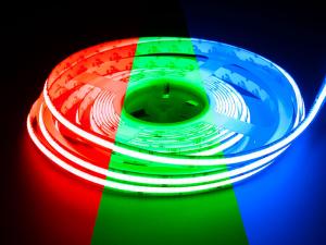 RGB Dotless Cob Led Strip Lights - 16' Reel (Color Changing)